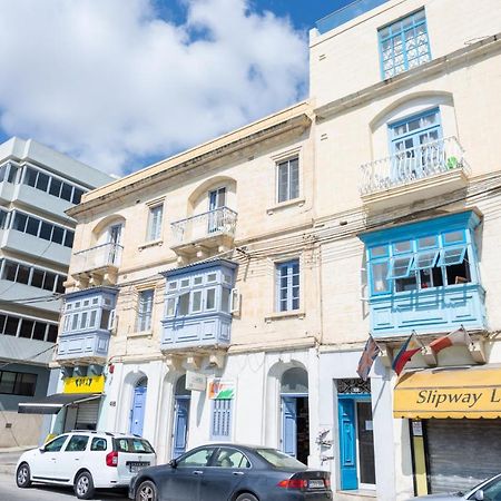 Seafront Apartment Between Valletta And Sliema Msida Exterior foto